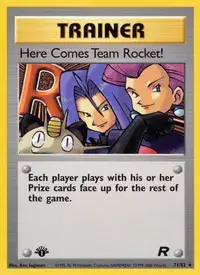 Here Comes Team Rocket! ( 85/84) - ロケット団の逆襲 | 日本のカー