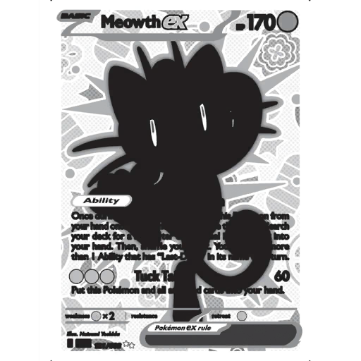 Meowth ex (POR 121/88) - Perfect Order | International Cardex