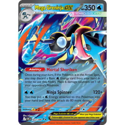 Mega Greninja ex (CRI 22/86) - Chaos Rising | International Cardex