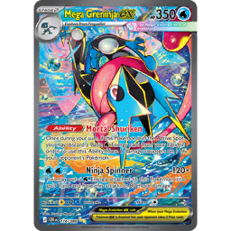 Mega Greninja ex (CRI 116/86) - Chaos Rising | International
