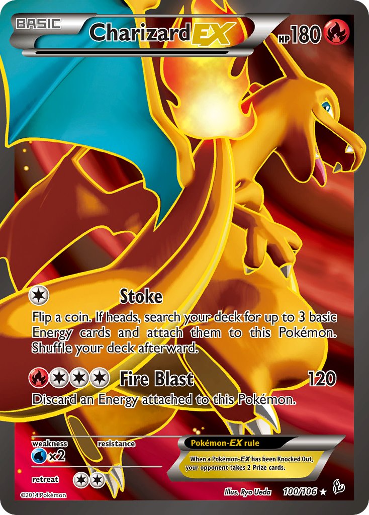 リザードン ex (FLF 100/106) - XY - Flashfire