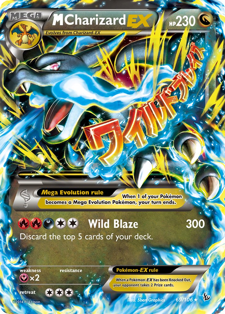 Mega Charizard ex (FLF 69/106) - XY - Flashfire