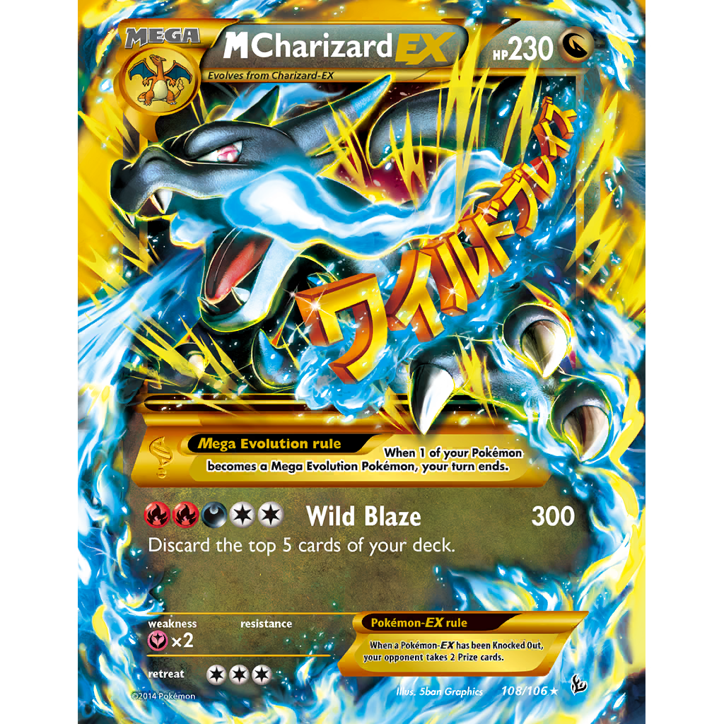M Charizard EX (FLF 108/106) - XY - Flashfire | International