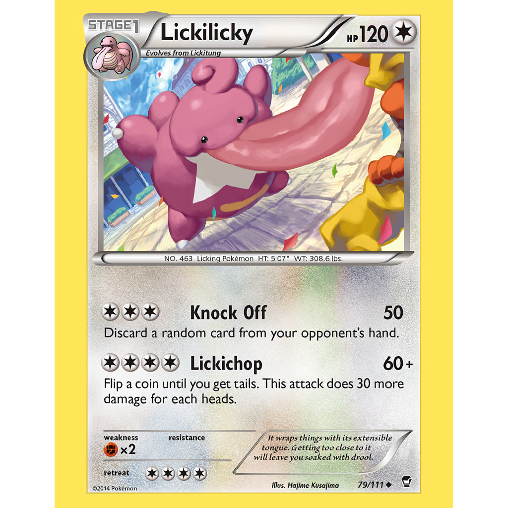 lickilicky pokemon card value Lickilicky (FFI 79/111) - XY - Furious Fists | International Cardex | Card  Database + Card Tracker + Pack Opening Sim + Deck Builder