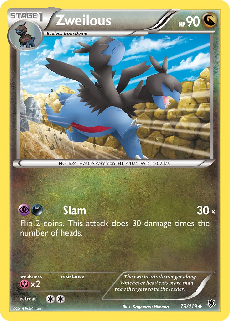 Hydreigon (PHF 74/119) - XY - Phantom Forces | International