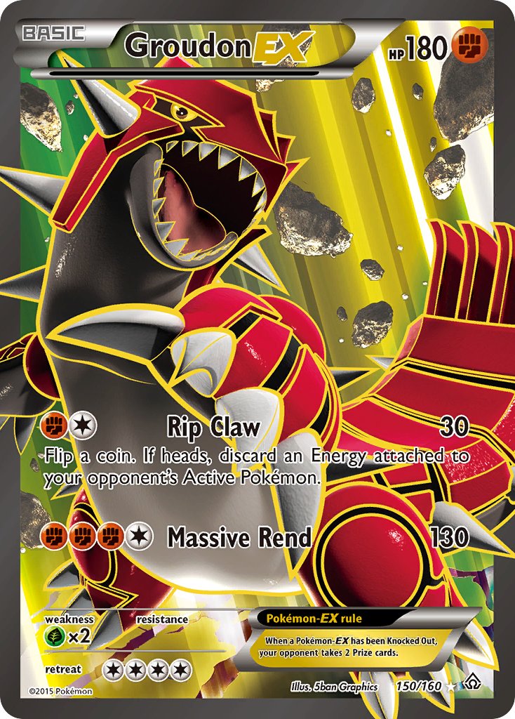 【 海外 希少品 】グラードン Primal Clash ポケモン スリーブ バラ】 Primal Clash Elite Trainer Box （ゲンシグラードン）