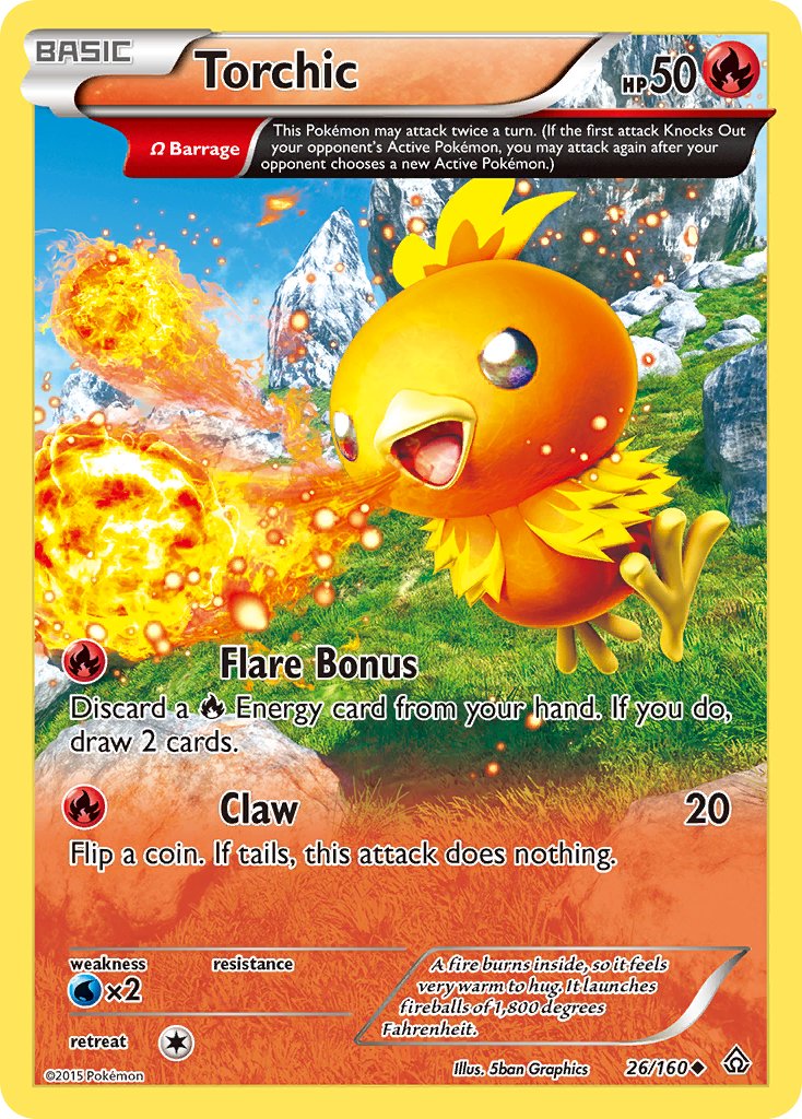アチャモ (PRC 26/160) - XY - Primal Clash