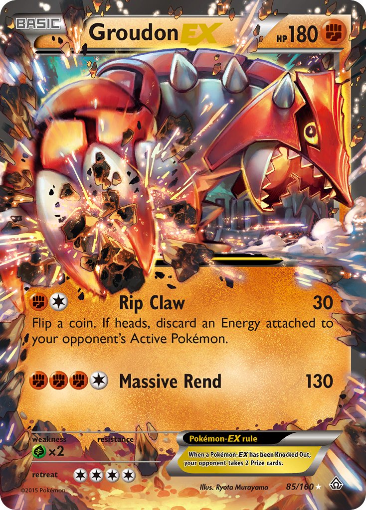 Primal Groudon ex (PRC 86/160) - XY - Primal Clash