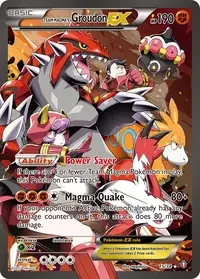 Groudon ex (XY5 39/70) - ガイアボルケーノ | 日本のカーデックス