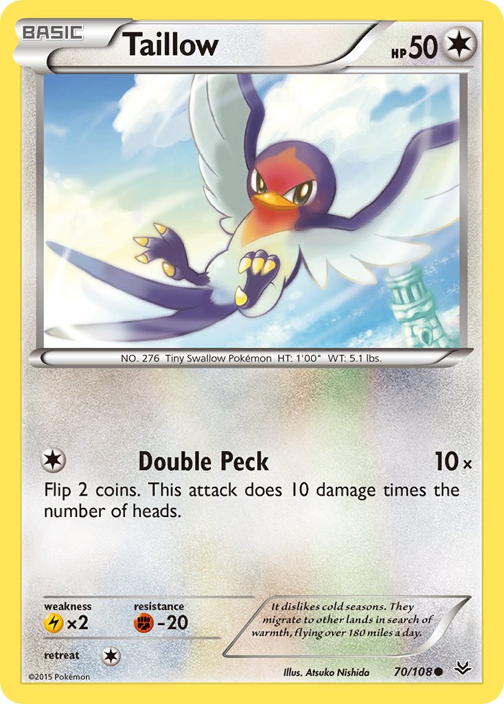 スバメ (ROS 70/108) - XY - Roaring Skies
