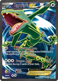 Rayquaza ex 100HP ポケモンカード Rayquaza ex (ROS 75/108) - XY - Roaring Skies | インターナショナル