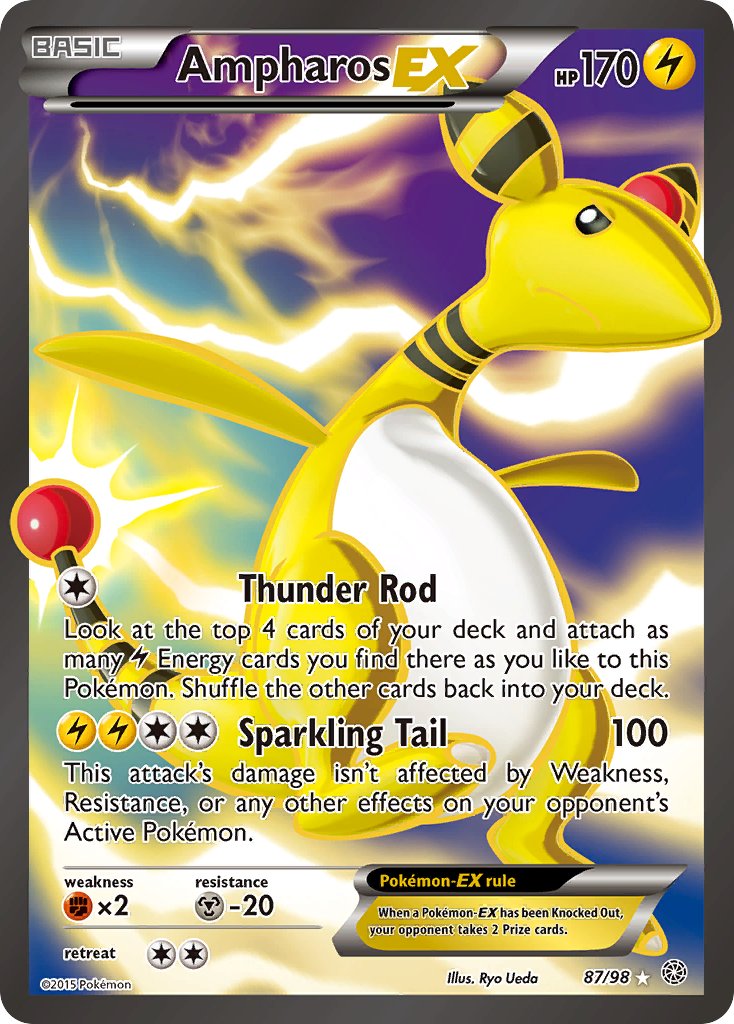 デンリュウ ex (AOR 87/98) - XY - Ancient Origins