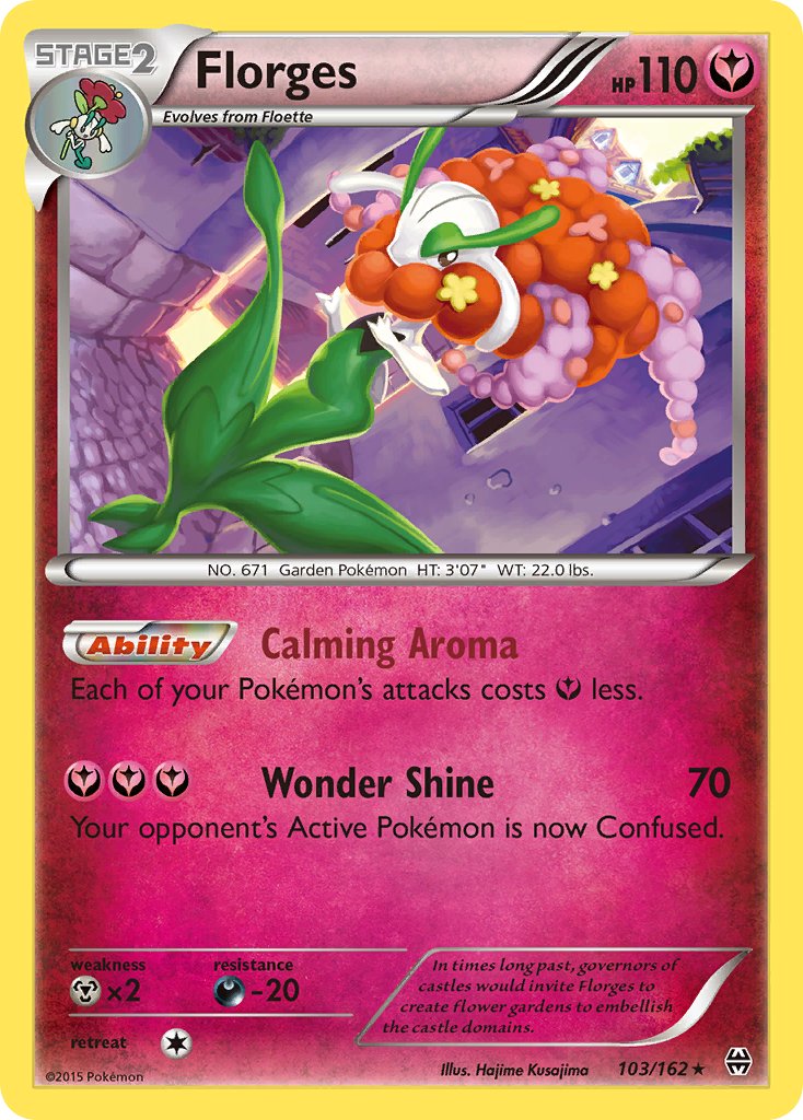 Florges (Red Flower) (BKT 103/162) - XY - BREAKthrough