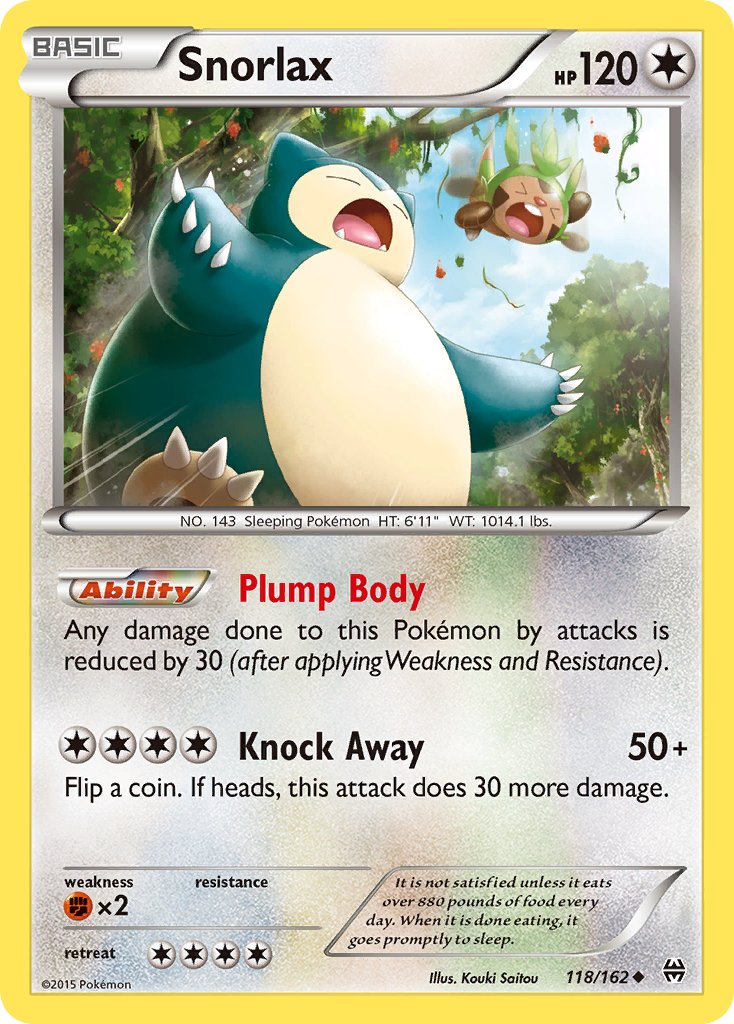 カビゴン (BKT 118/162) - XY - BREAKthrough