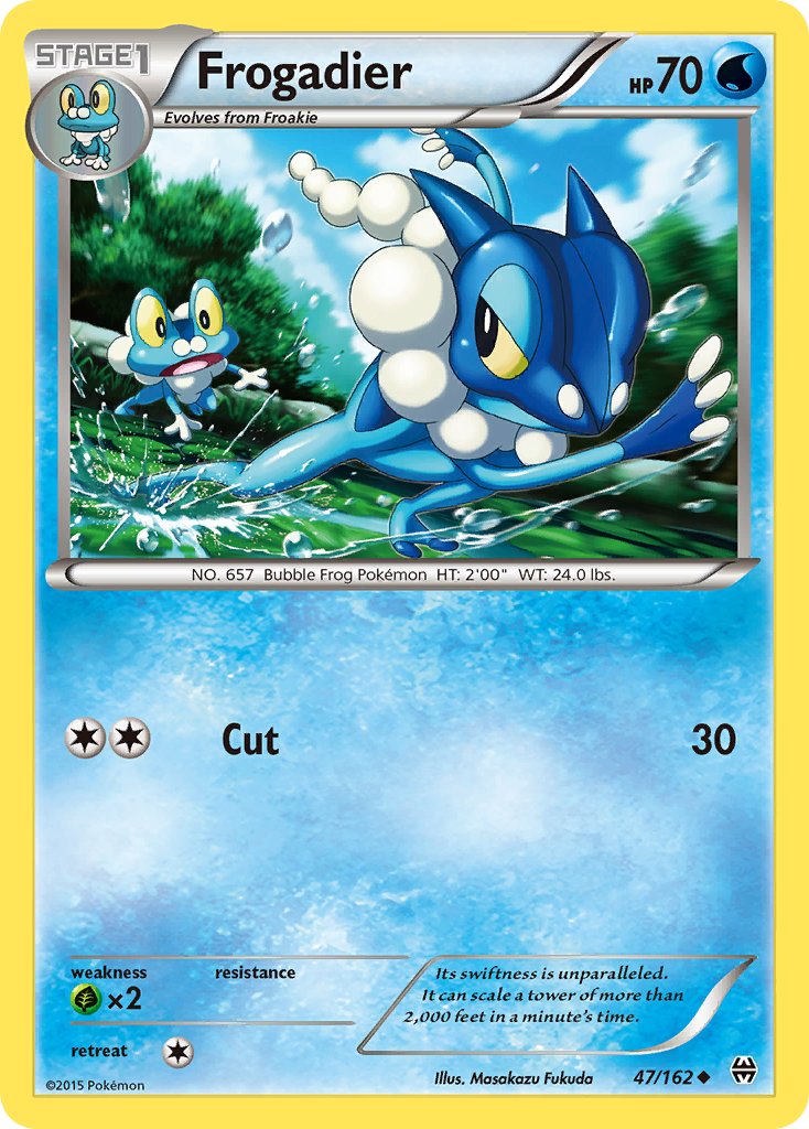 Frogadier (BKT 47/162) - XY - BREAKthrough | インターナショナル