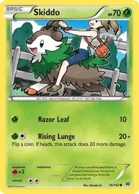Skiddo (XY8 7/59) - Red Flash | Japanese Cardex | Card Database +