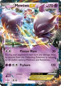 Mewtwo ex (XY8 27/59) - Red Flash | Japanese Cardex | Card