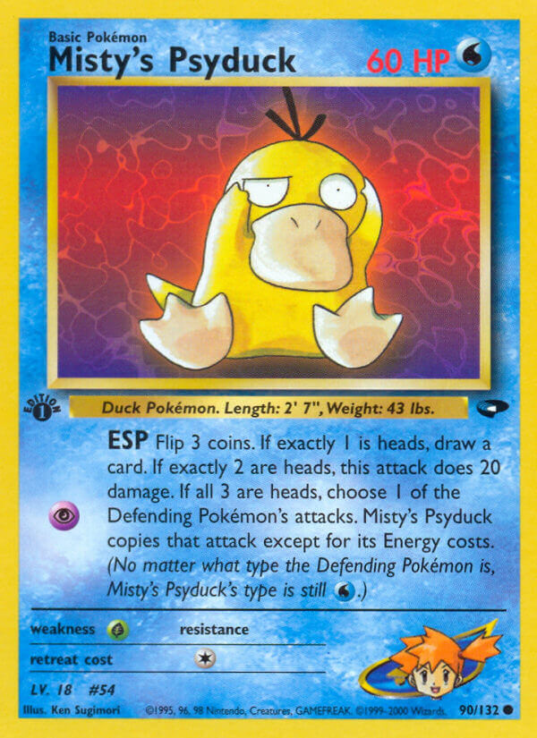 【新品】Misty's Psyduck ポケモンカードゲーム Misty's Psyduck (DRI 193/182) - Destined Rivals