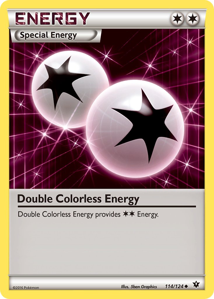Double Colorless Energy (FCO 114/124) - XY - Fates Collide