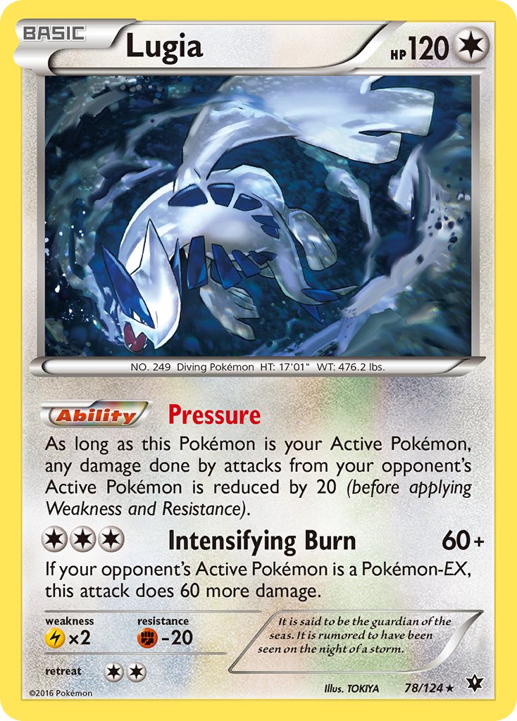 Lugia (FCO 78/124) - XY - Fates Collide | インターナショナル・カー
