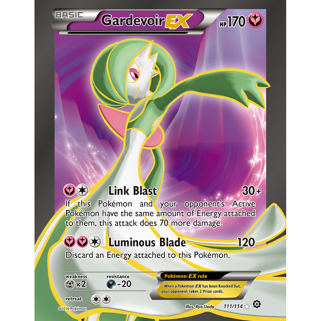 ポケモンカードゲーム mosuka PSA 10 GEM MINT M Gardevoir EX 112/114 XY Steam Siege Full