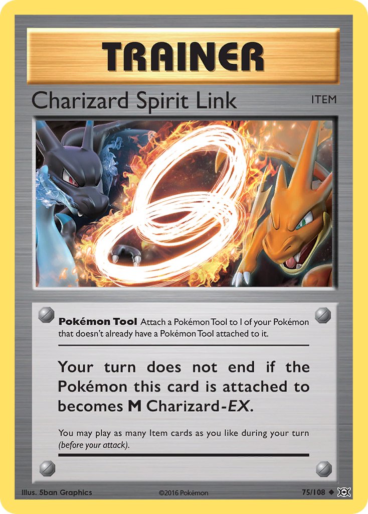 Charizard Spirit Link (EVO 75/108) - XY - Evolutions