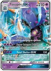 ポケトーク Toxapex GX (sm1+ 63/51) - Sun & Moon | Japanese Cardex | Card