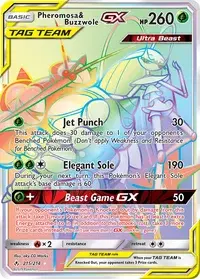 Pheromosa & Buzzwole Tag Team GX (sm9b 1/54) - フルメタルウォール