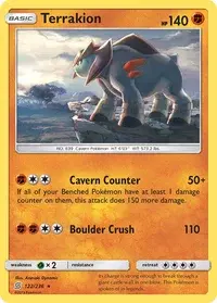 Terrakion (PROMO 360/407) - SM-P Promotional cards | Japanese