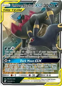 ほ*し様 Umbreon & Darkrai GX タッグチームカード Umbreon & Darkrai GX タッグチームカード