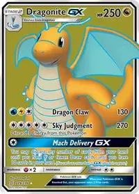 ポケモンカード　カイリューgx PSA10 連番SEQ 美品　Dragonite Dragonite GX (UNM 248/236) - Sun & Moon - Unified Minds
