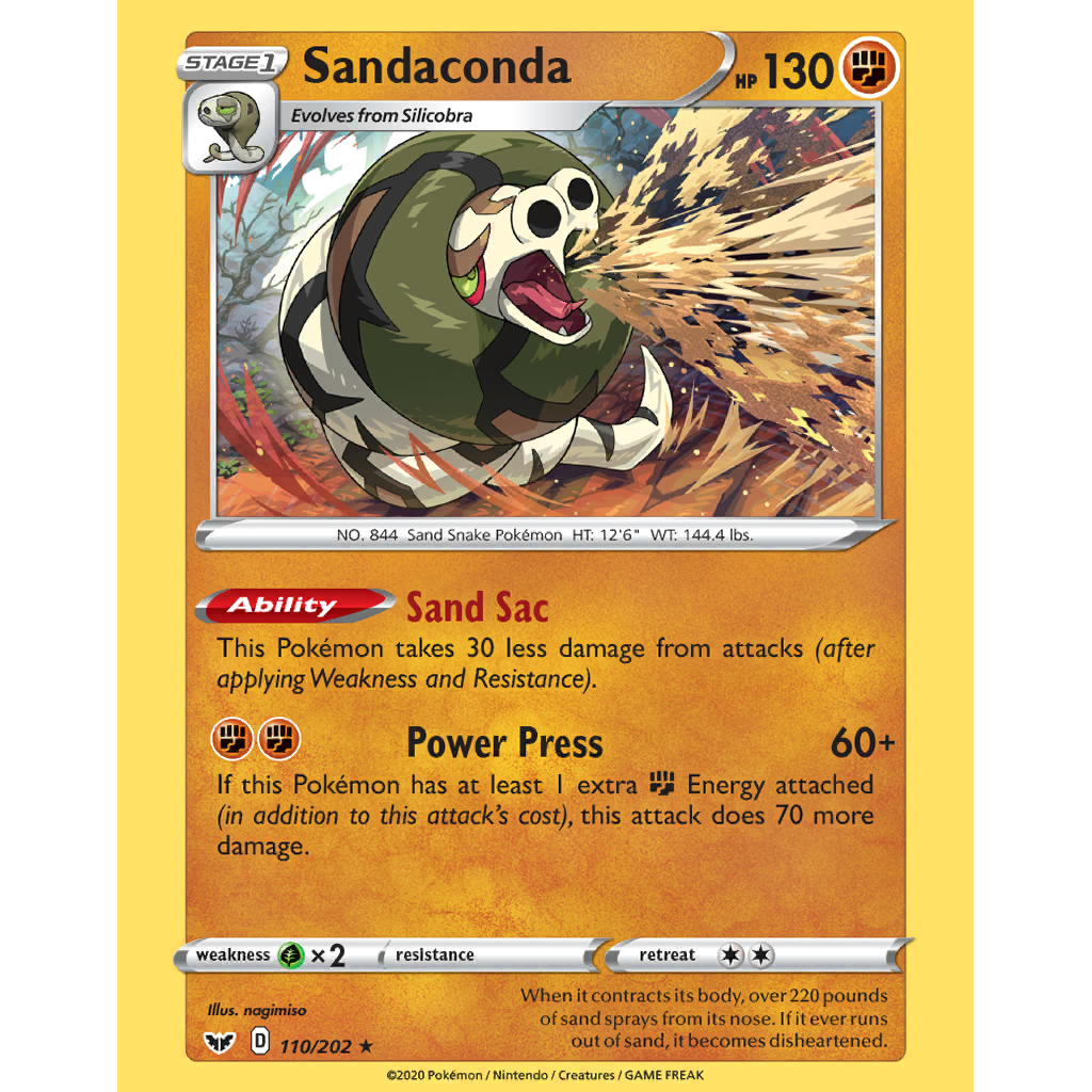 3DS ポケモンサン モンハン Hop's Sandaconda U 054/100 SV9 Battle Partners - Pokemon