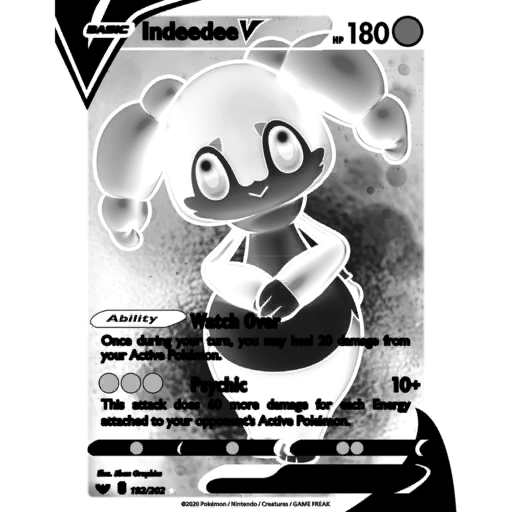 Indeedee (Male) V (SSH 192/202) - Sword & Shield