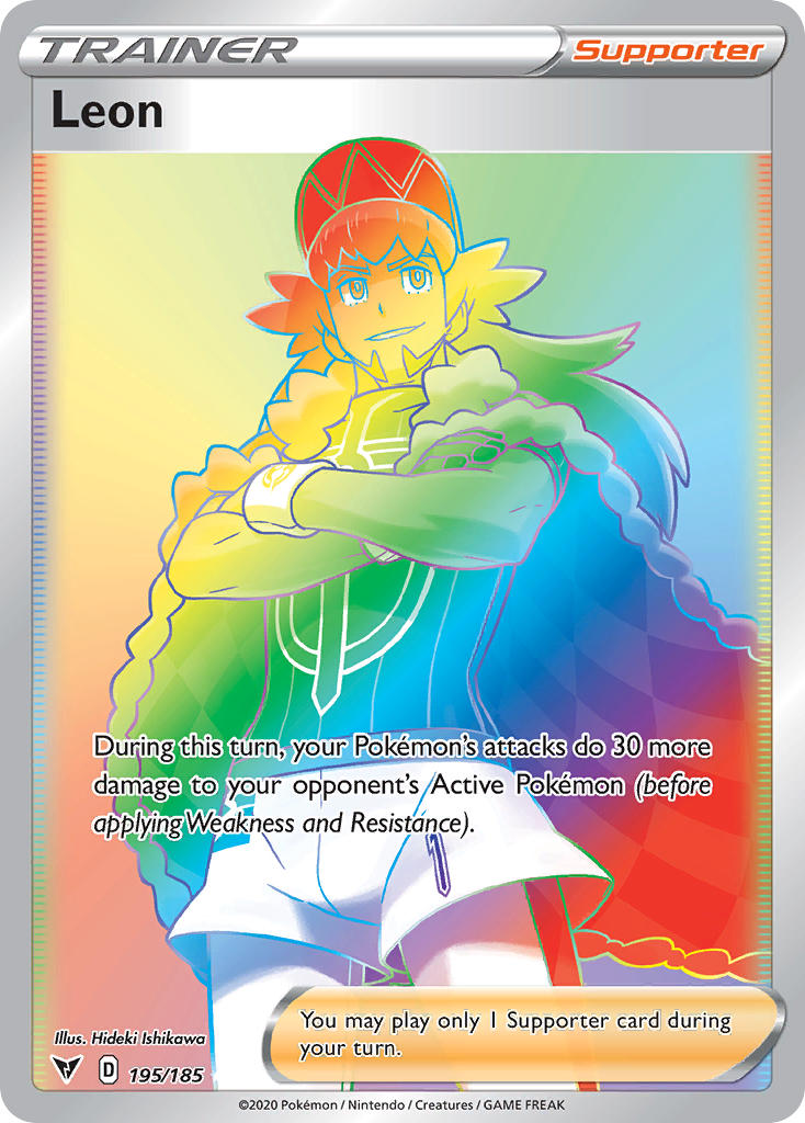 Leon (VIV 195/185) - Sword & Shield - Vivid Voltage