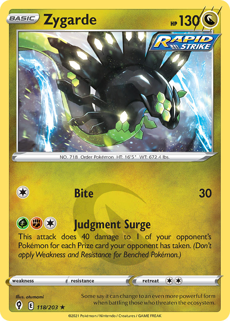 Zygarde (EVS 118/203) - Sword & Shield - Evolving Skies