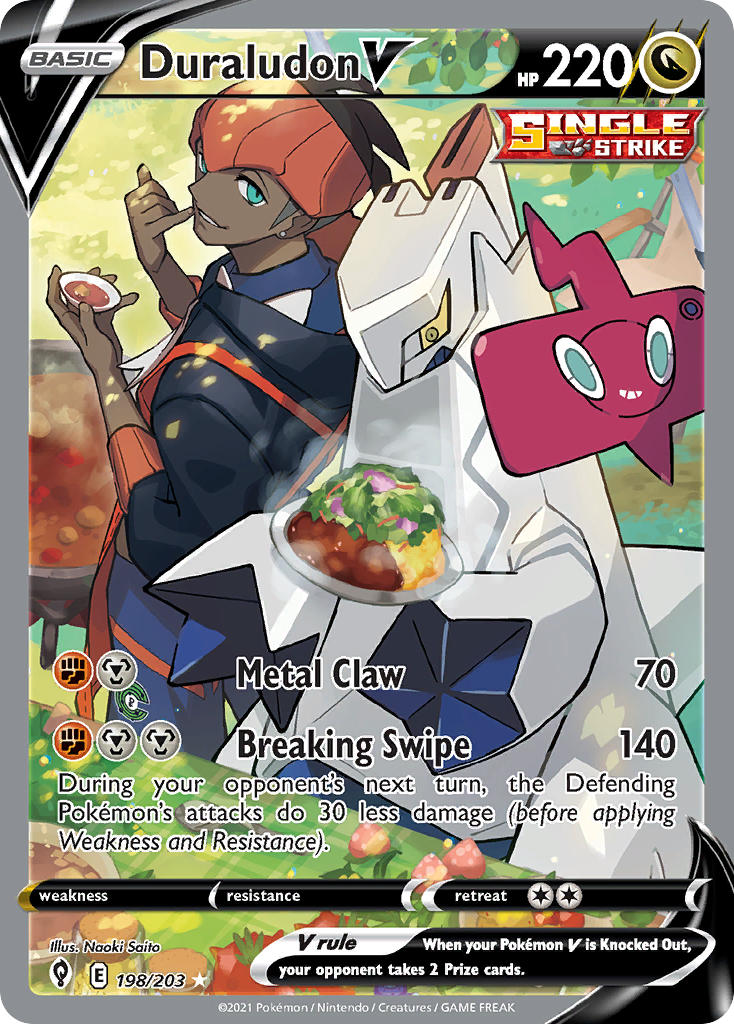 ジュラルドン V (EVS 198/203) - Sword & Shield - Evolving