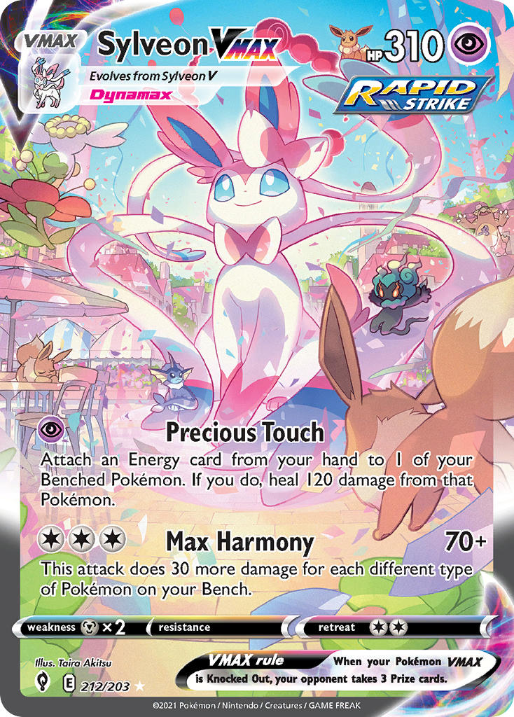 Sylveon VMAX (EVS 212/203) - Sword & Shield - Evolving Skies