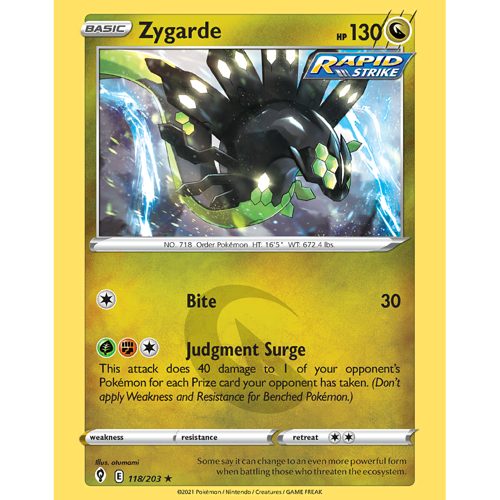 Zygarde (EVS 118/203) - Sword & Shield - Evolving Skies