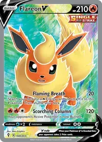 Flareon V (SSP 149/307) - SWSH Black Star Promos | International
