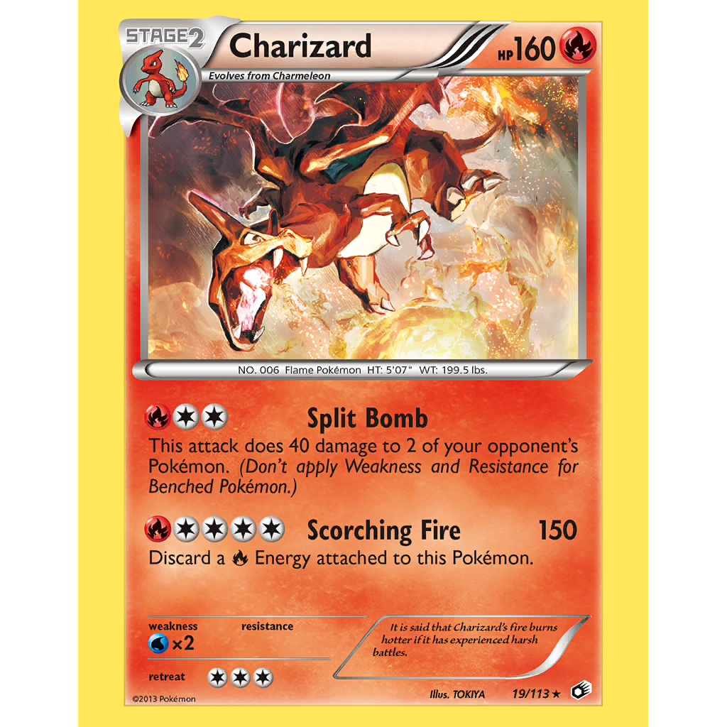 Charizard (LTR 19/113) - Black & White - Legendary Treasures