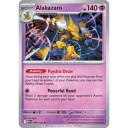 Alakazam (m1S 71/63) - Mega Symphonia | Japanese Cardex | Card