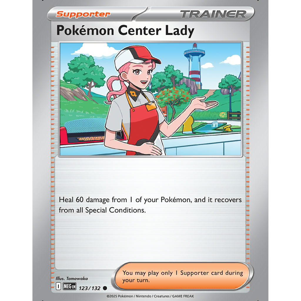 Pokémon Center Lady (MEG 123/132) - Mega Evolution | International