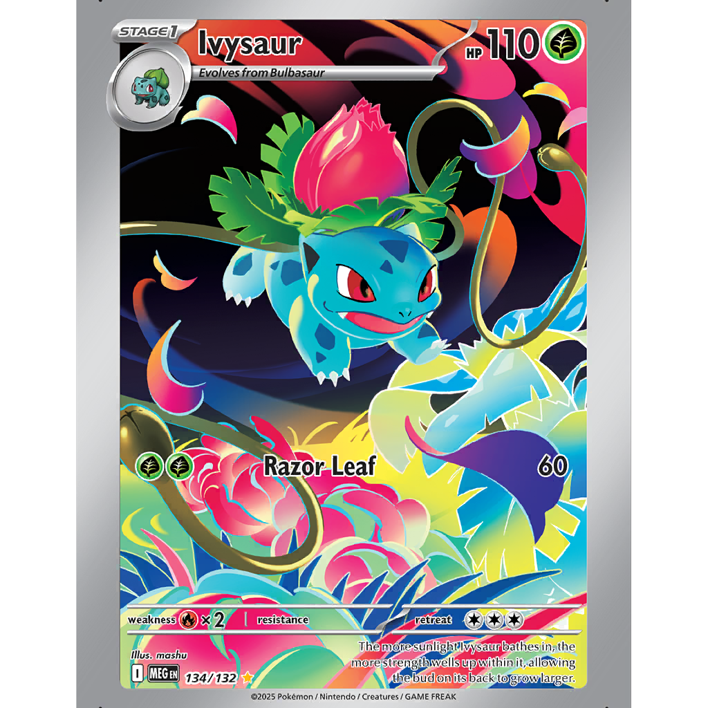 Ivysaur (MEG 134/132) - Mega Evolution | International Cardex