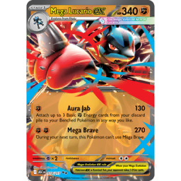 Mega Lucario ex (m1L 88/63) - Mega Brave | Japanese Cardex | Card