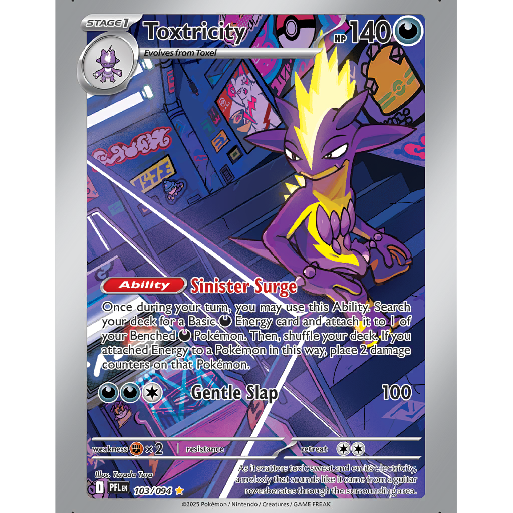 Toxtricity (Amped Form) (PFL 103/94) - Phantasmal Flames