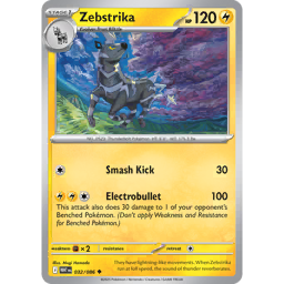 Zebstrika (sv8 39/106) - Supercharged Breaker | Japanese Cardex