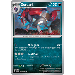 ✴arks✴ Zoroark (Reverse Holo) R 059/086 SV11W White Flare - Pokemon