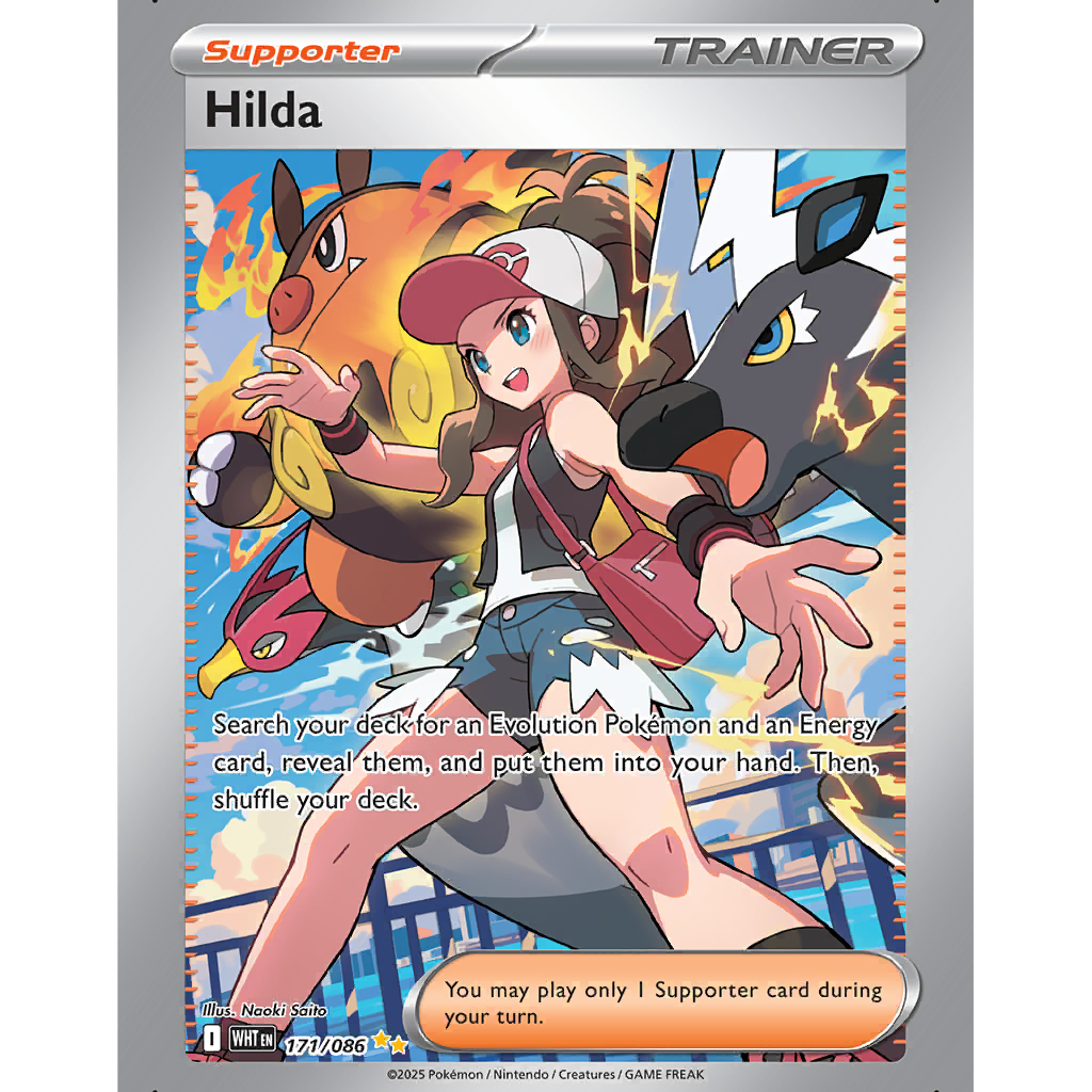 Hilda (WHT 171/86) - White Flare | International Cardex | Card