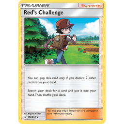 Red's Challenge (sm12a 201/173) - TAG TEAM GX: Tag All Stars