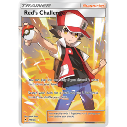 Red's Challenge (sm12a 201/173) - TAG TEAM GX: Tag All Stars